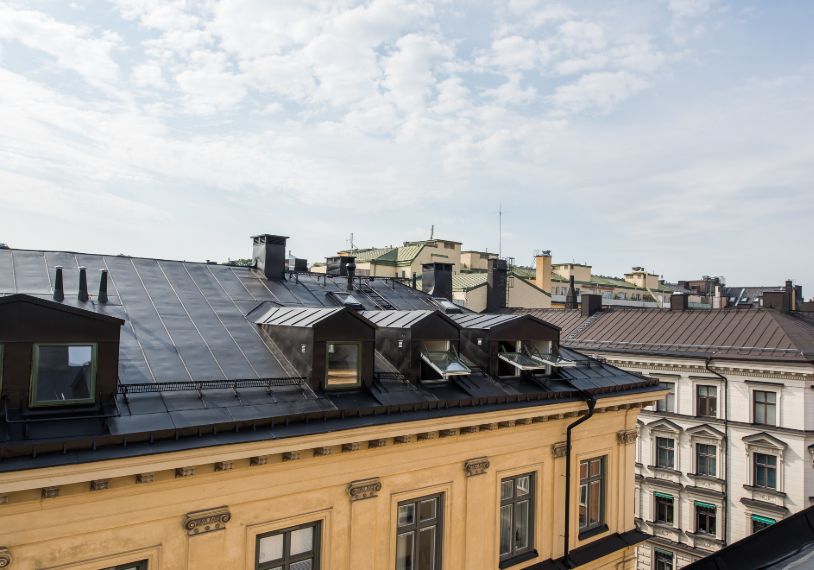 Bandtäckt plåt & Dubbelfalsat Plåttak