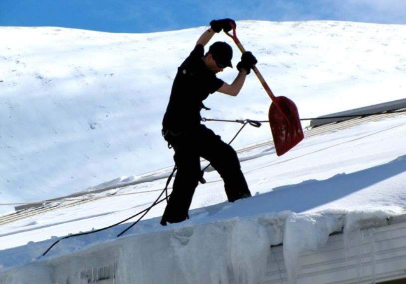 Snöskottning & Snöröjning Tak