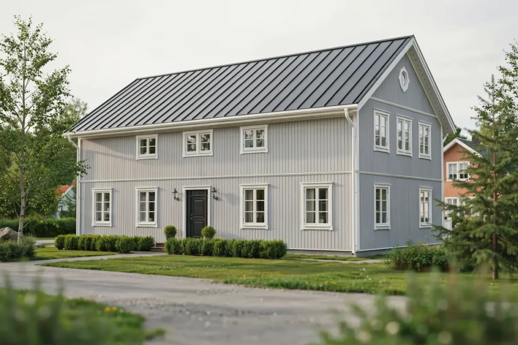byte av vindskivor och takfot p villa i h ljarp