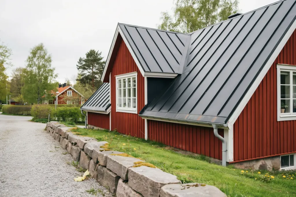 ge pl ttaket nytt liv med takm lning skydda huset och lyft helhetsintrycket